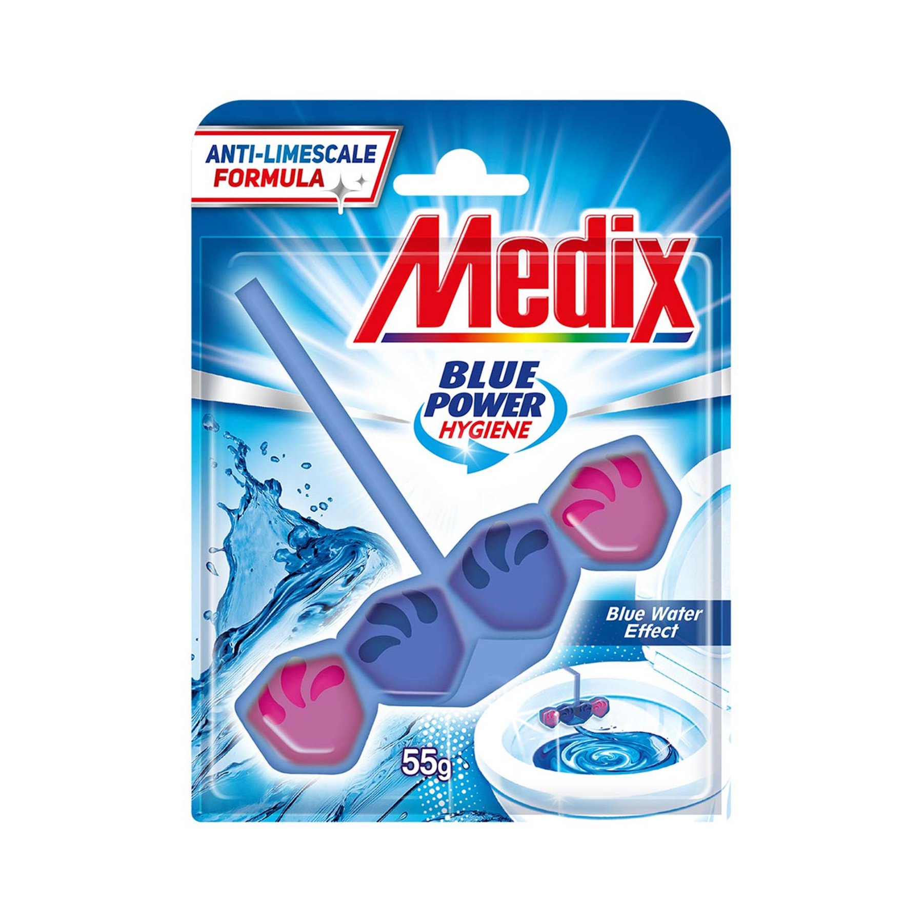 Ароматизатор за тоалетна Medix WC Blue Power