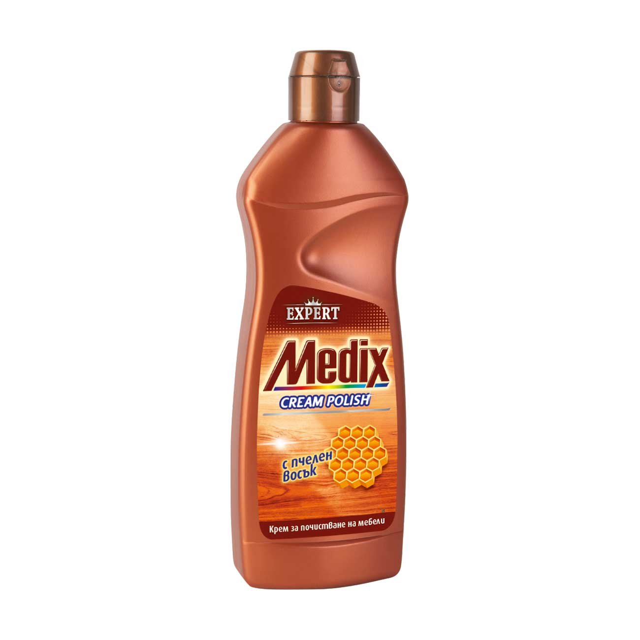 Препарат за почистване на мебели и дърво Medix Expert Cream Polish