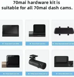 70mai Монтажен комплект Hardwire Kit - Micro USB Midrive-UP02