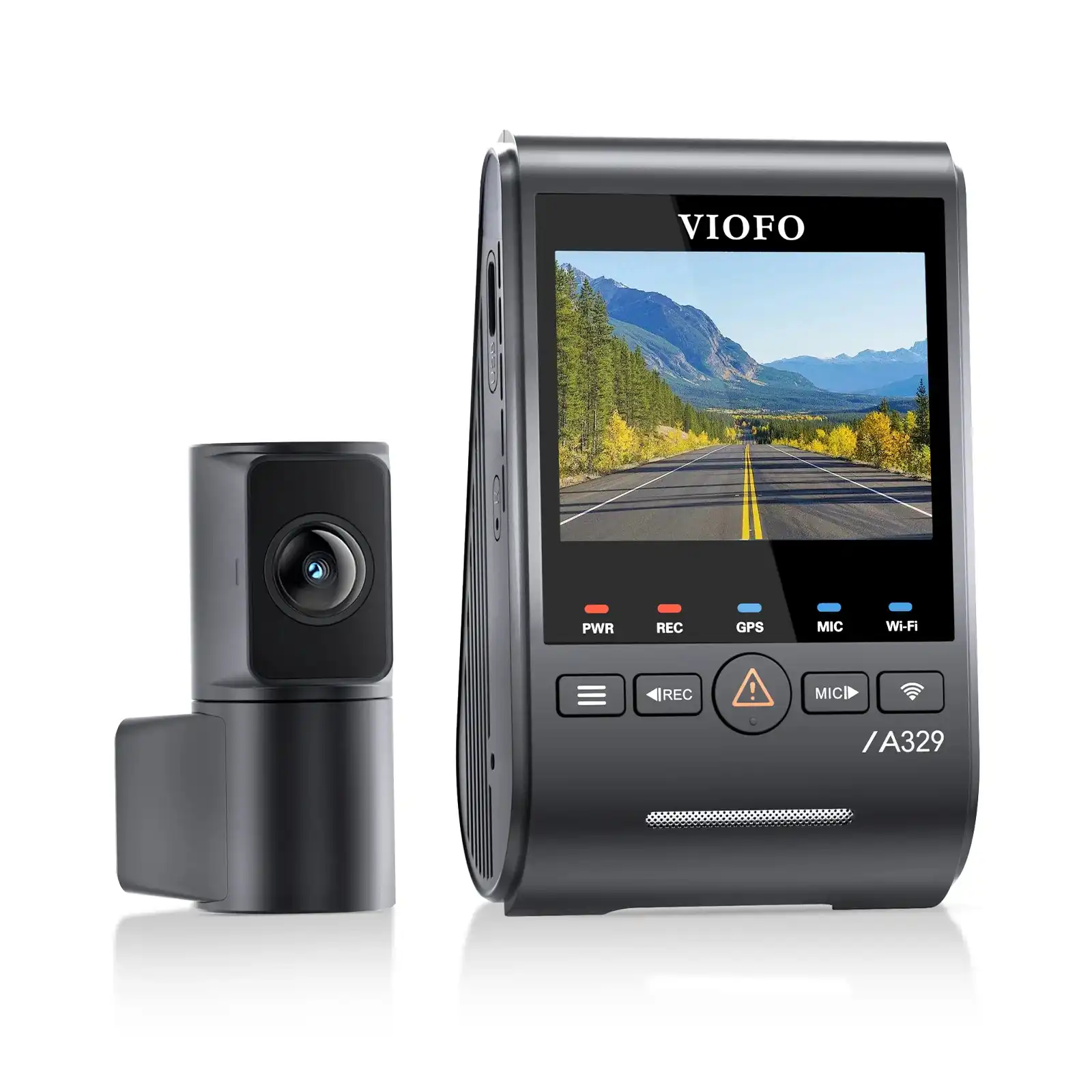 VIOFO Видеорегистратор Dash Cam A329S 2 Channel - 4K