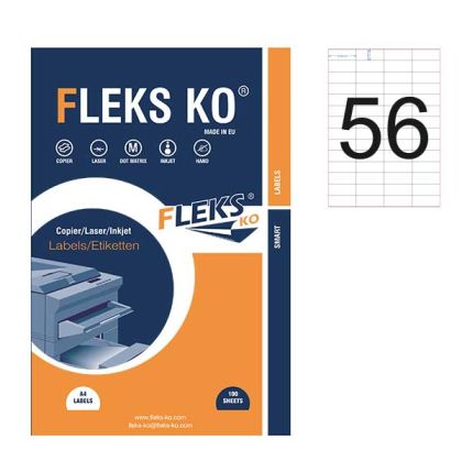 Етикети Fleks Ko Бели