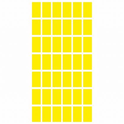 Етикети за цени 17x30 mm 42 етик./лист Жълт неон