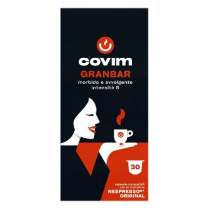Кафе капсула Covim Alluminium Granbar 30 бр.