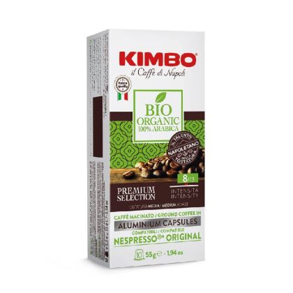 Кафе капсула Kimbo Espresso Bio Organic 10 бр.