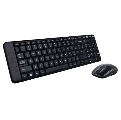 Клавиатура и мишка Logitech Combo MK220 Безжични