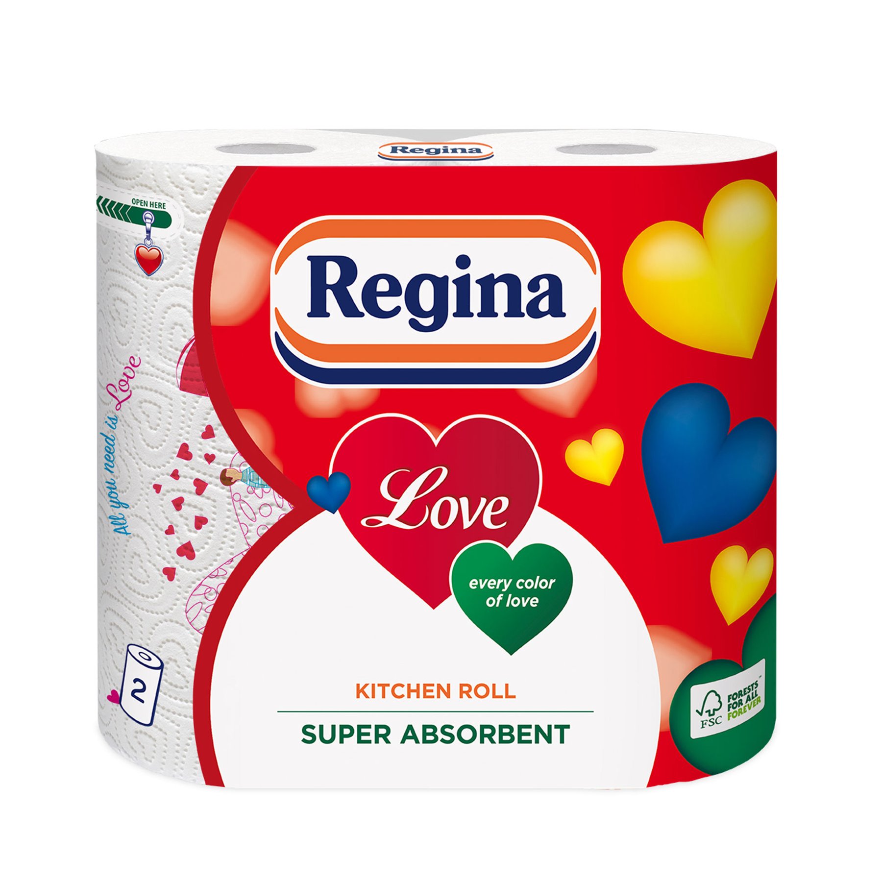 Кухненска ролка Regina Love Decorated