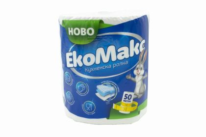 Кухненска ролка ЕкоМакс 100% целулоза