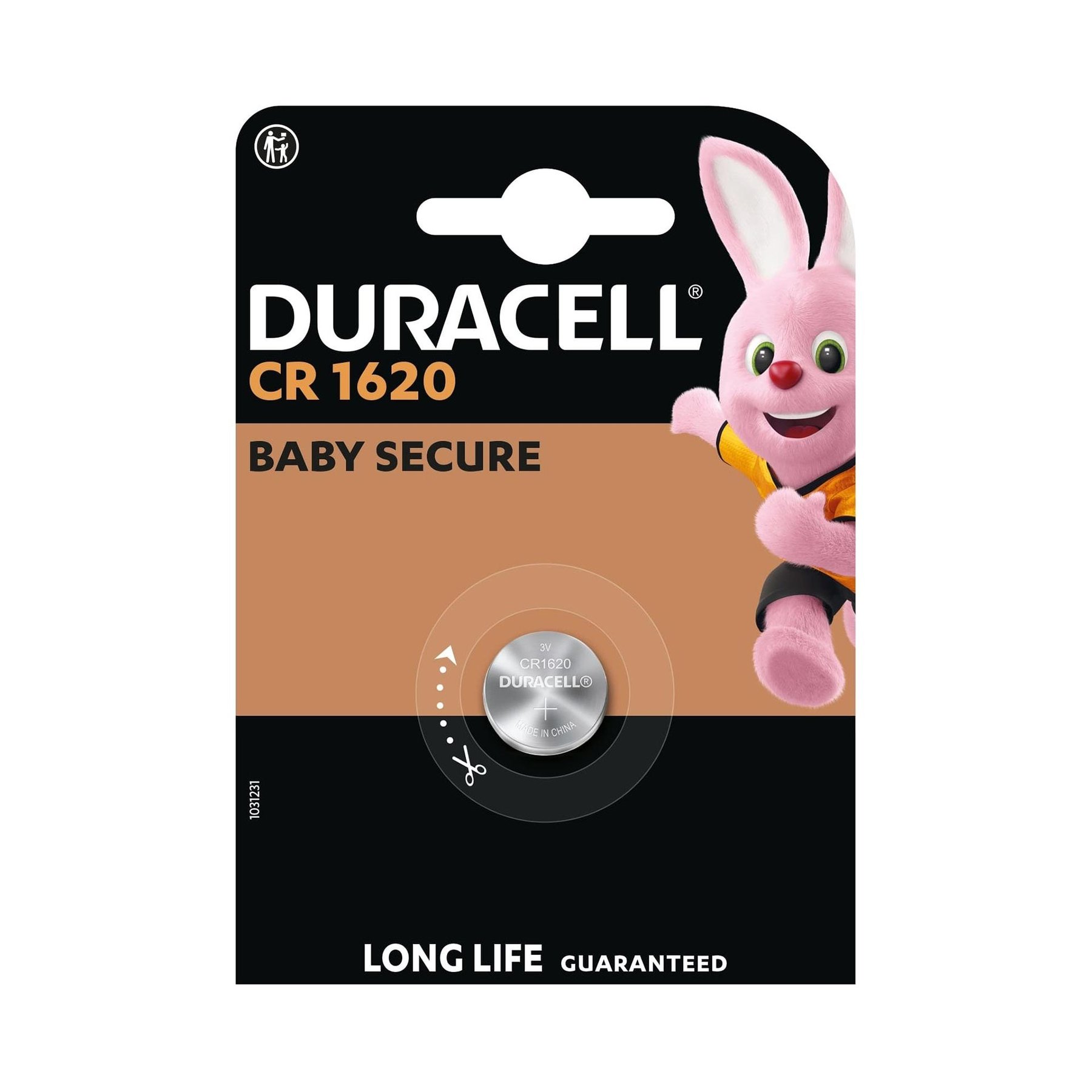 Литиева батерия Duracell CR1620
