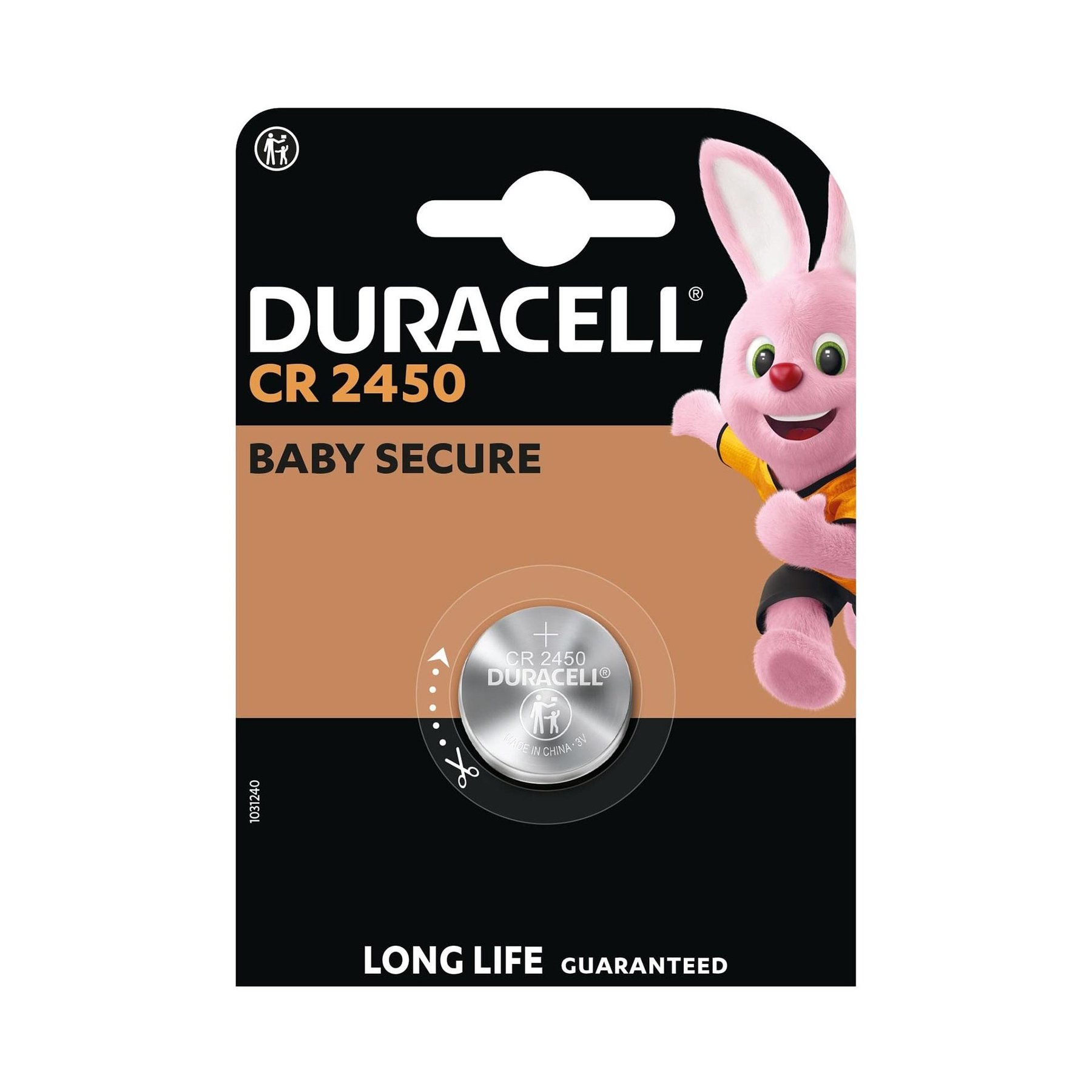 Литиева батерия Duracell CR2450