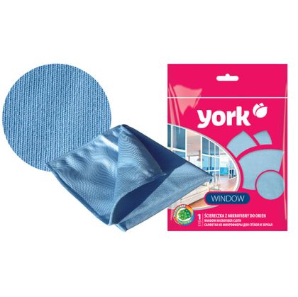 Микрофибърна кърпа York За стъклени повърхности