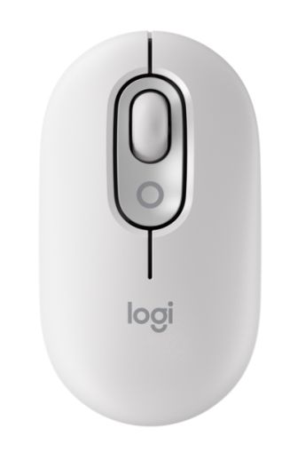 Мишка Logitech POP Mouse with emoji -  OFF-WHITE - BT - N/A - EMEA28i-935 - FY25