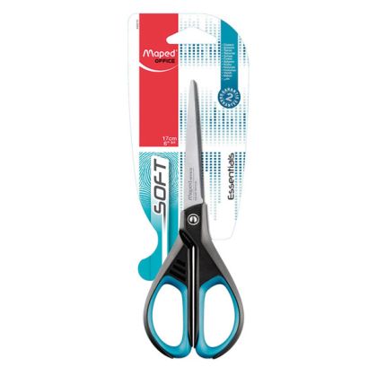Ножица Maped Essentials Soft Гумирани дръжки