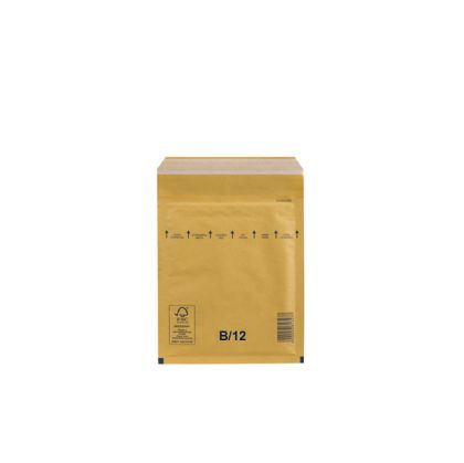 Плик с мехурчета B12 Кафяв