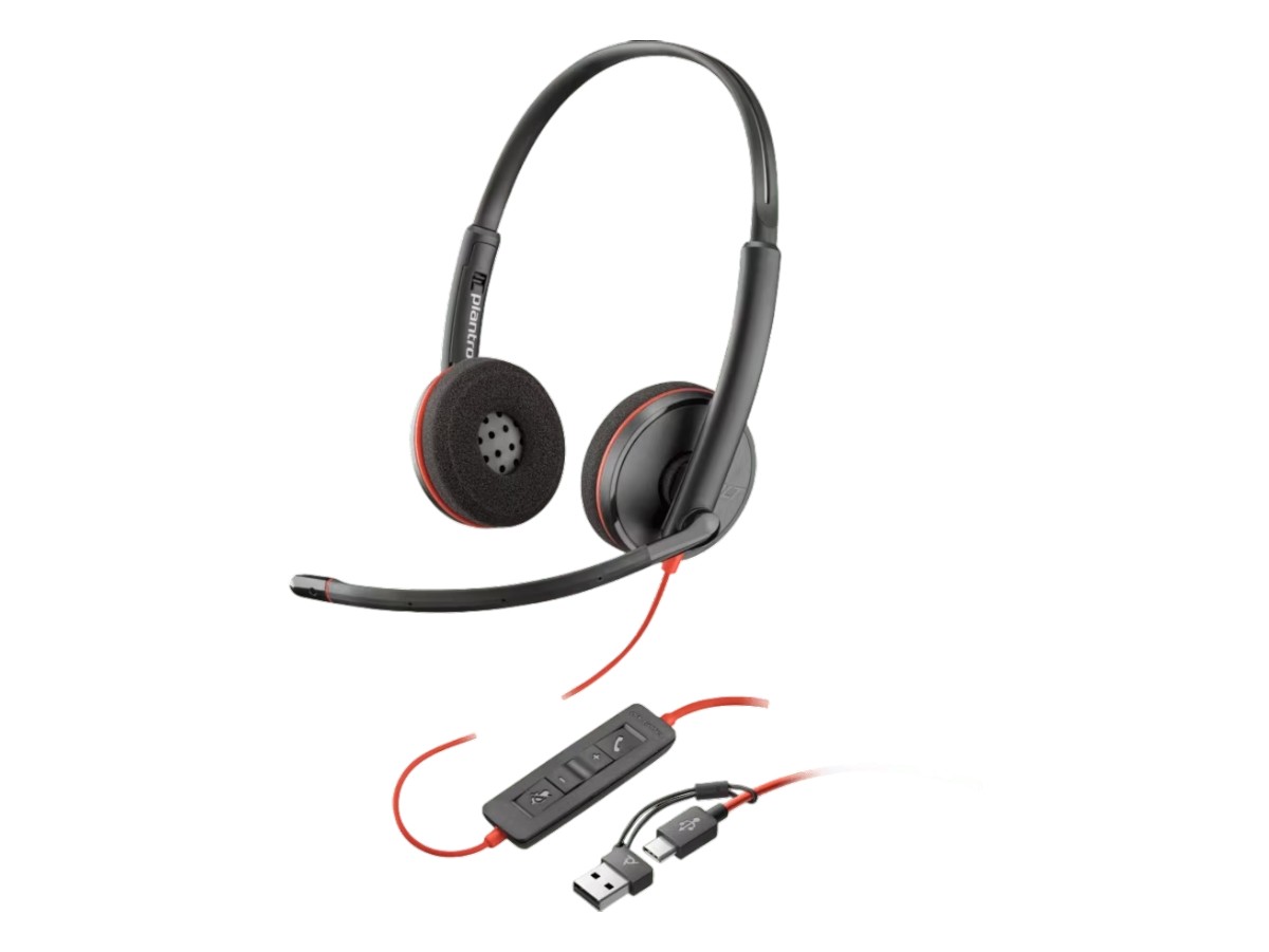 Слушалки HP Poly Blackwire 3220