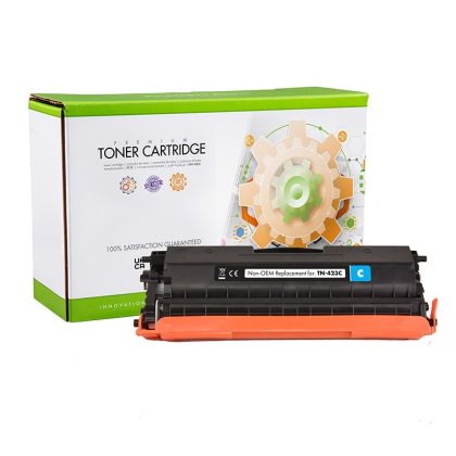 Тонер касета Static Control Cyan Brother TN-423C SUPER PREMIUM Съвместим консуматив