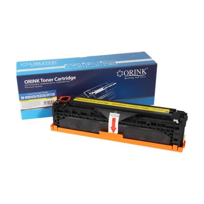 Тонер касета Yellow HP no. HP 125A CB542A PREMIUM Съвместим консуматив