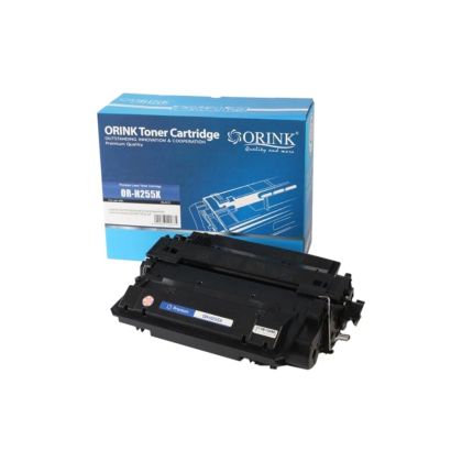Тонер касета универсална Black HP no. 55X CE255X CRG-724H PREMIUM Съвместим консуматив