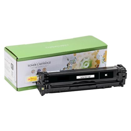 Тонер касета универсална Static Control Black HP no. 125A CB540A 128A CE320A 131X CF210X CRG-716B CRG-731HB SUPER PREMIUM Съвместим консуматив