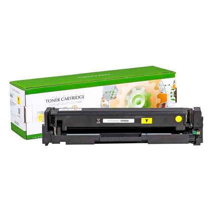 Тонер касета универсална Static Control Yellow HP no. 201X CF402X CRG-045HY SUPER PREMIUM Съвместим консуматив