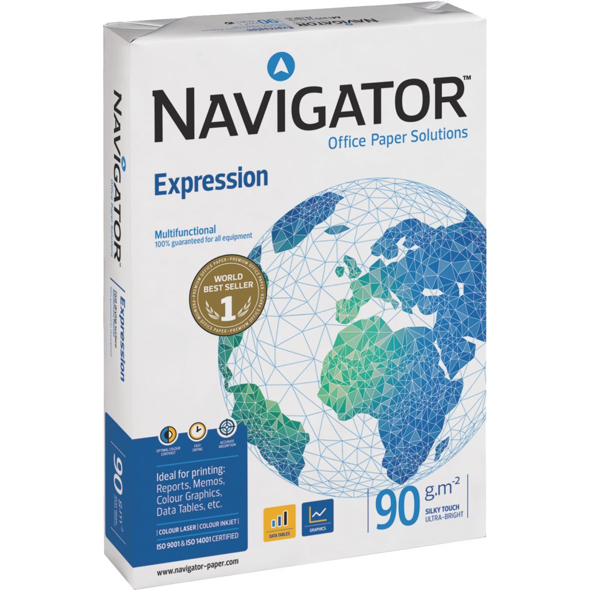 Хартия Navigator Expression A4 90гр 500л