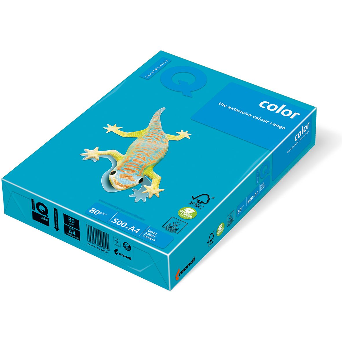 Хартия IQ Color A4 син AB48 500л