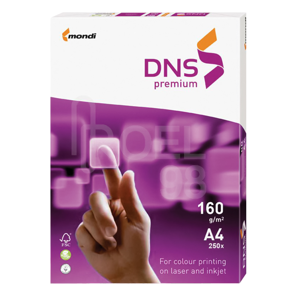 Картон DNS Premium A4 бял 160гр оп.250