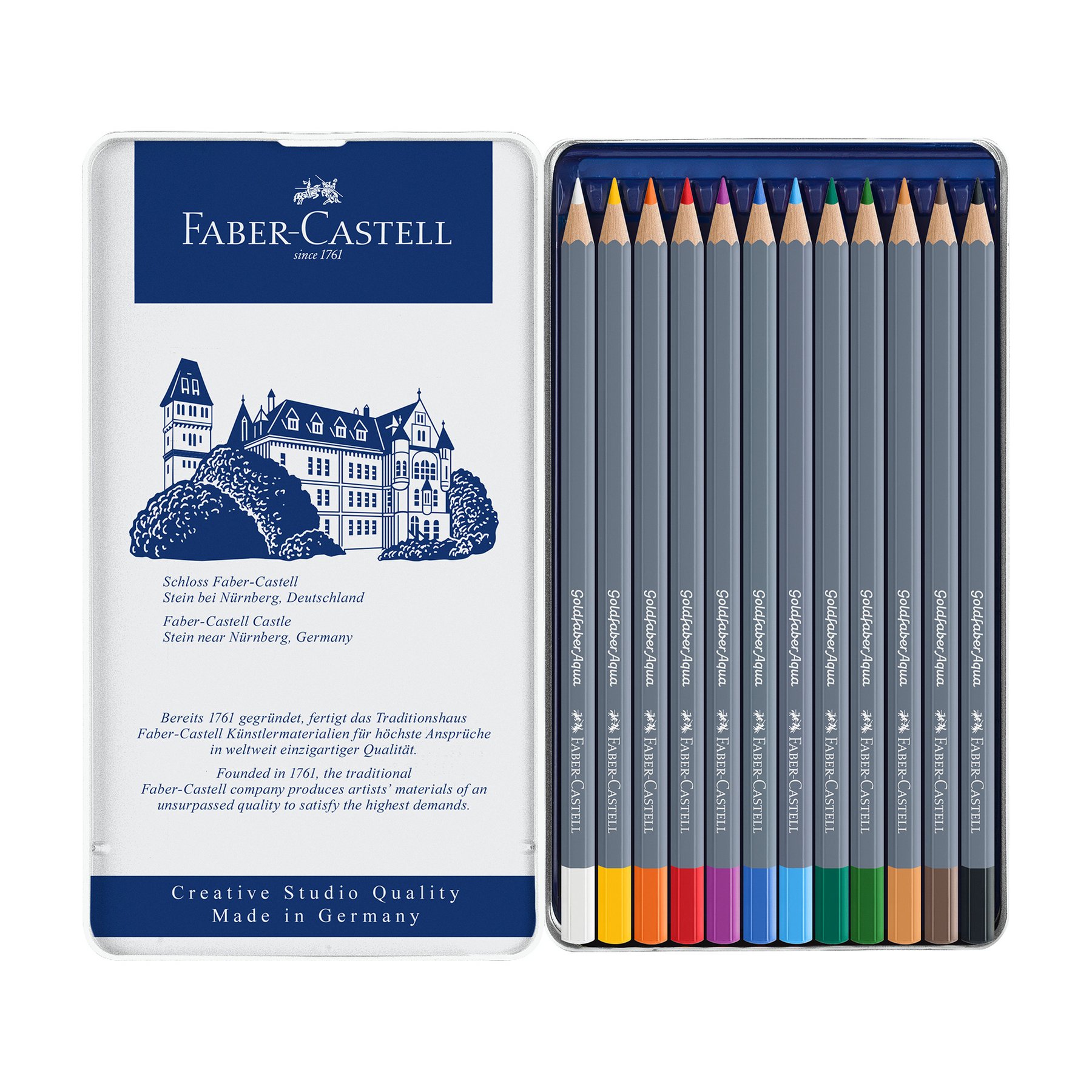 Faber-Castell Акварелни моливи Goldfaber Aqua