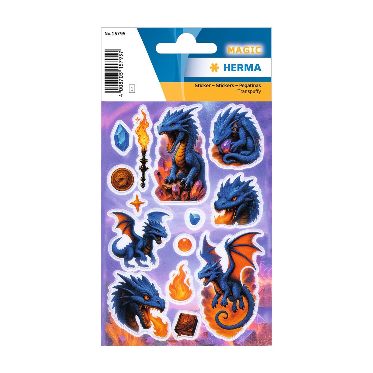 Herma Стикери Дракон