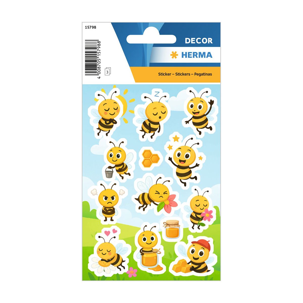Herma Стикери Пчели
