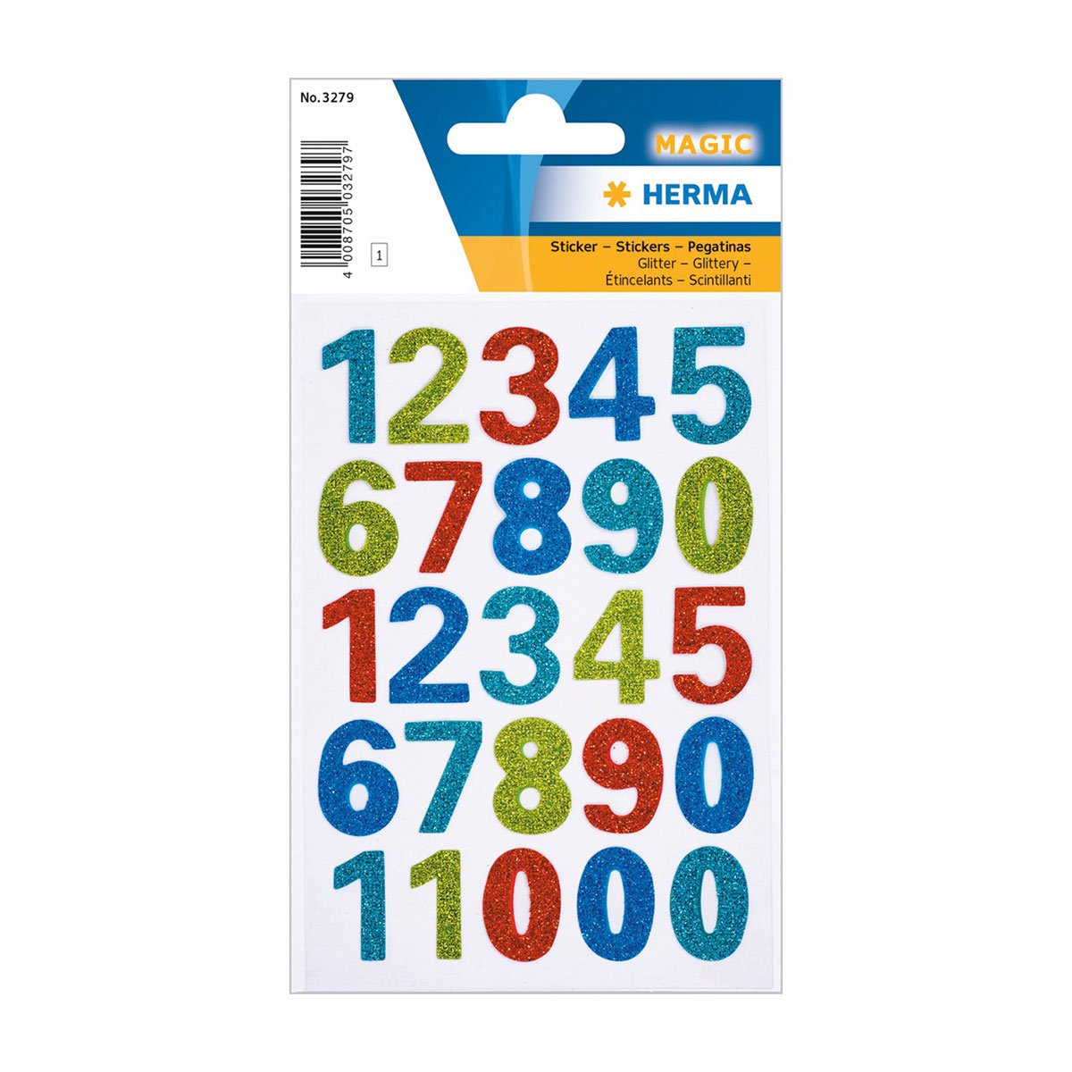 Herma Стикери Числа