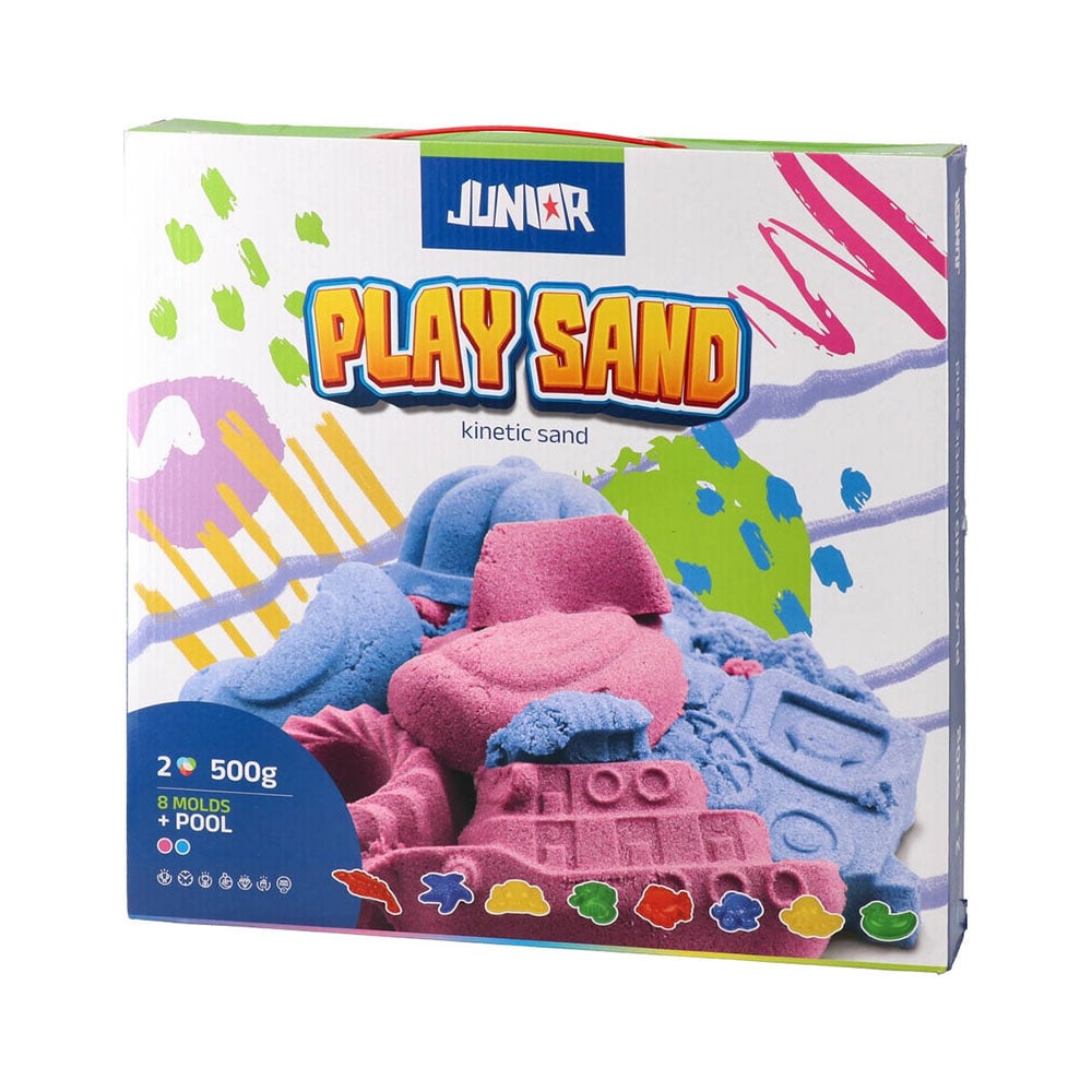 Комплект кинетичен пясък Junior Play Sand