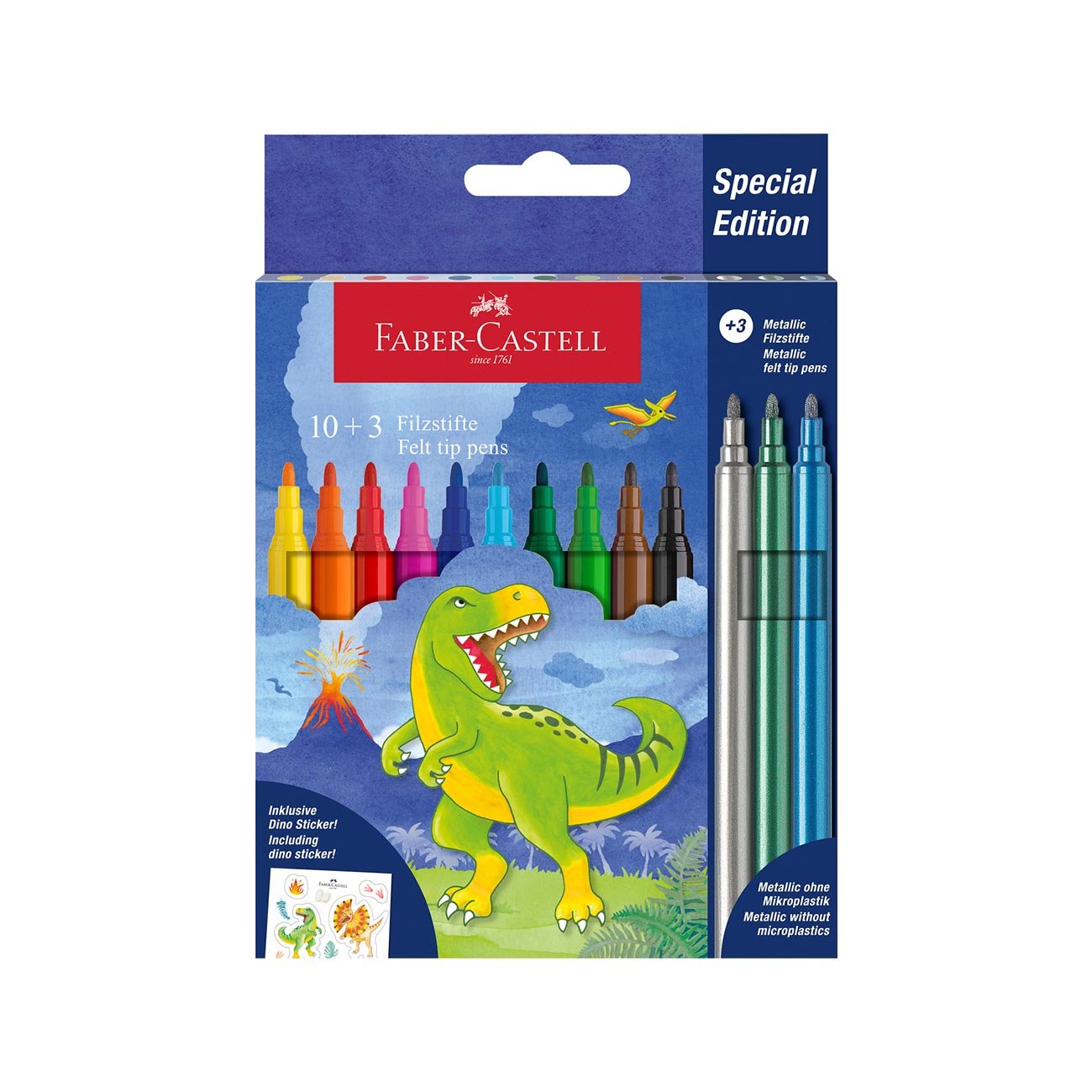 Faber-Castell Флумастери Динозавър