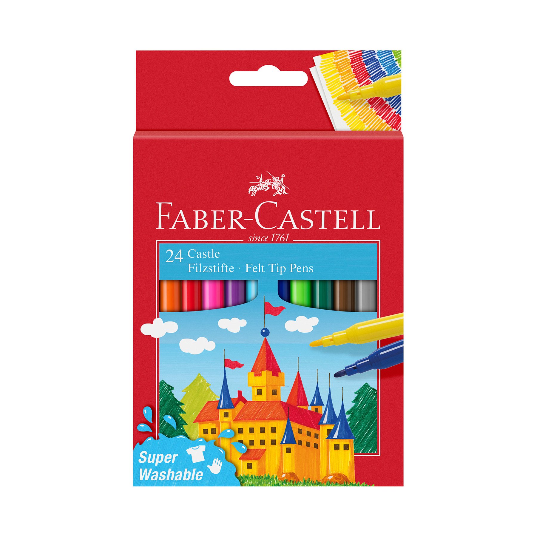 Faber-Castell Флумастери Замък