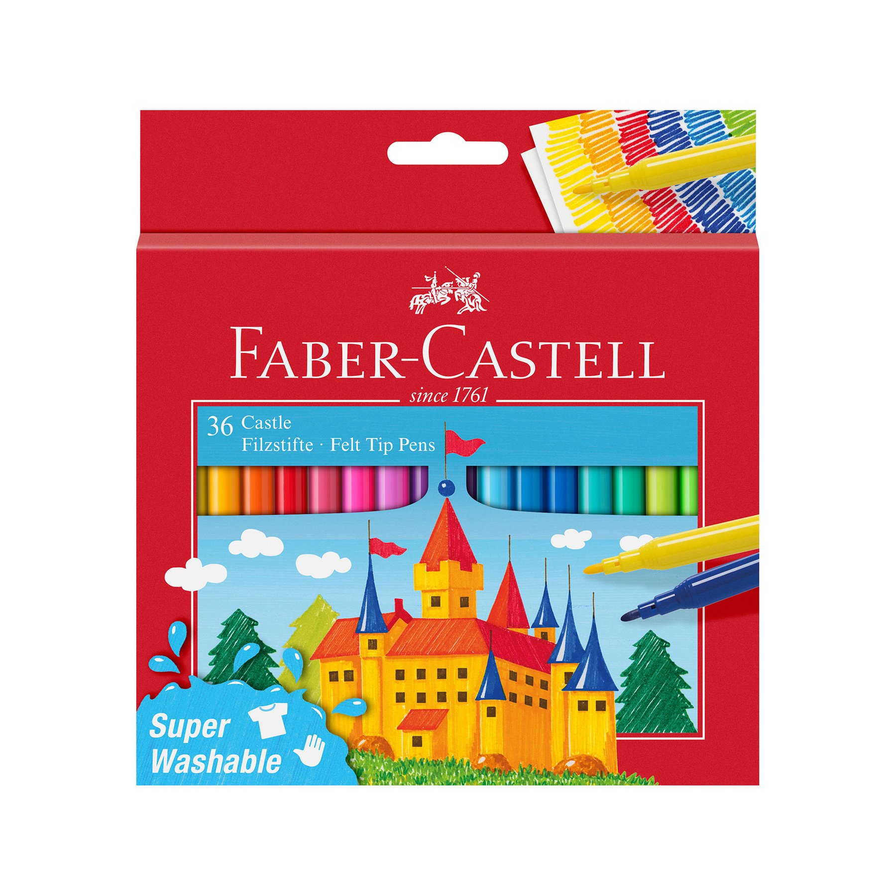 Faber-Castell Флумастери Замък
