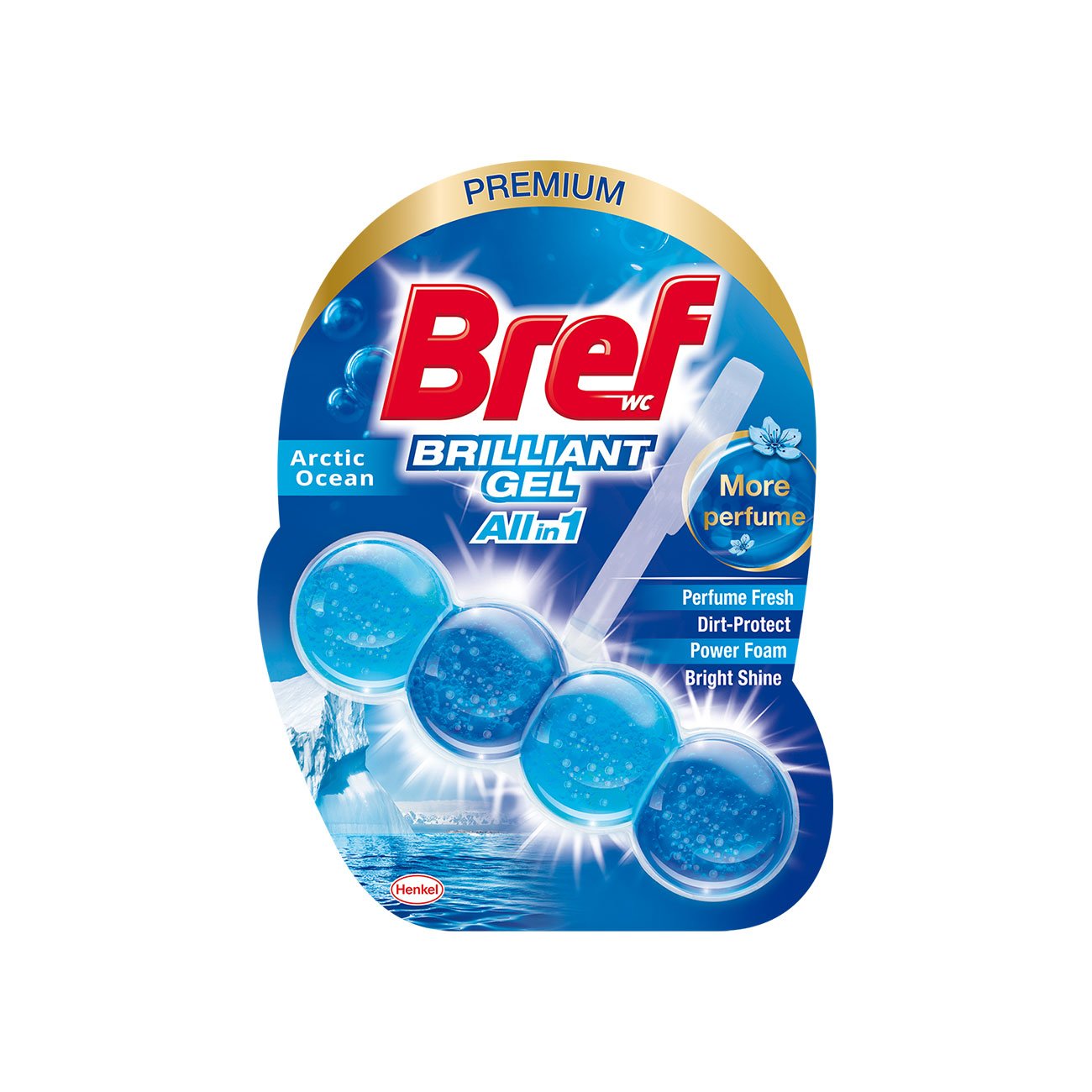 Ароматизатор за тоалетна Bref Brilliant Gel
