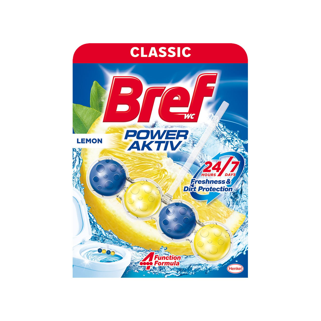 Ароматизатор за тоалетна Bref Power Aktiv