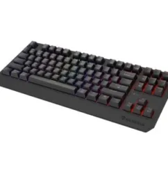 Клавиатура Genesis Gaming Keyboard Thor 230 TKL Wireless US Black RGB Mechanical Outemu Silent Lemon