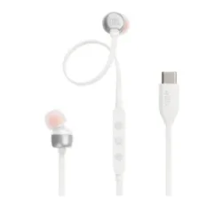 Слушалки JBL T310C WHT USB-C In-ear headphones