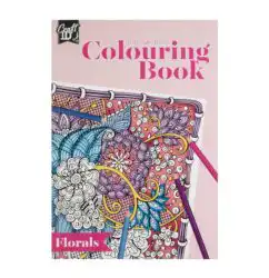 Craft ID Книжка за оцветяване Цветя