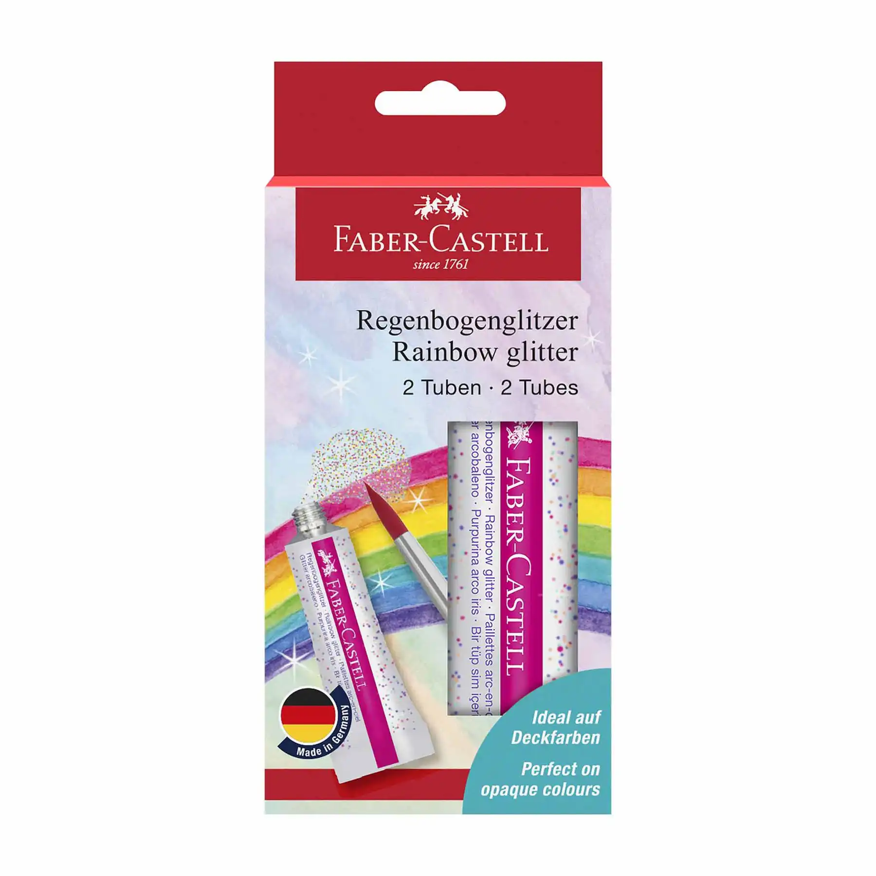 Faber-Castell Течен брокат Glitter Rainbow