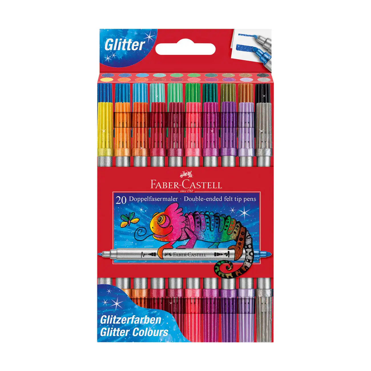 Faber-Castell Флумастери Glitter