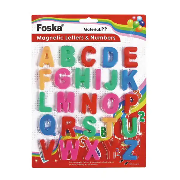 Foska Магнитни букви на английски