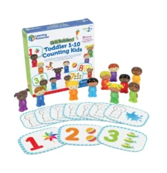 Learning Resources Комплект с карти и фигурки на деца