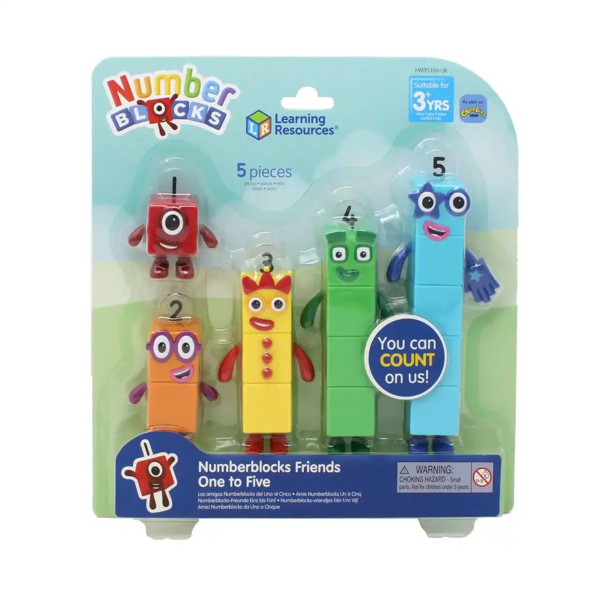 Learning Resources Комплект фигури за броене Numberblocks