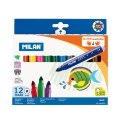 Milan Флумастери Maxi Super Washable