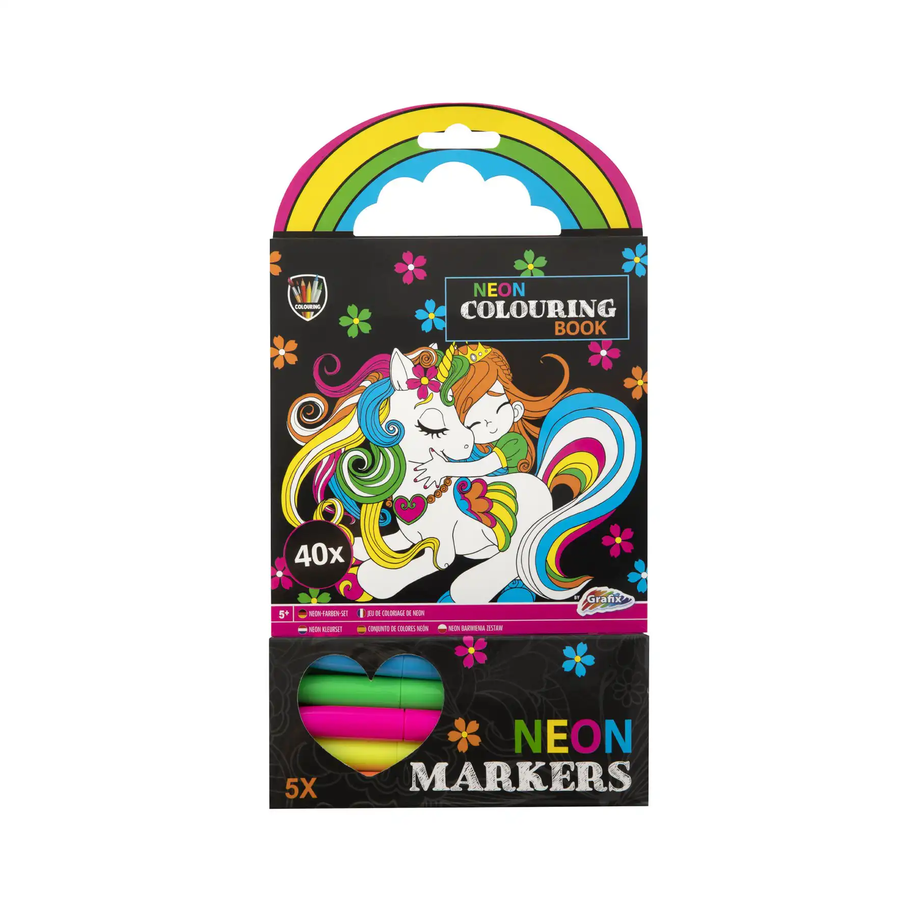 Moxy Книжка за оцветяване Еднорог