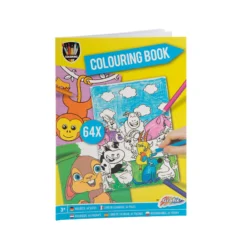 Moxy Книжка за оцветяване Животни