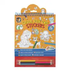 Moxy Книжка за оцветяване на стикери