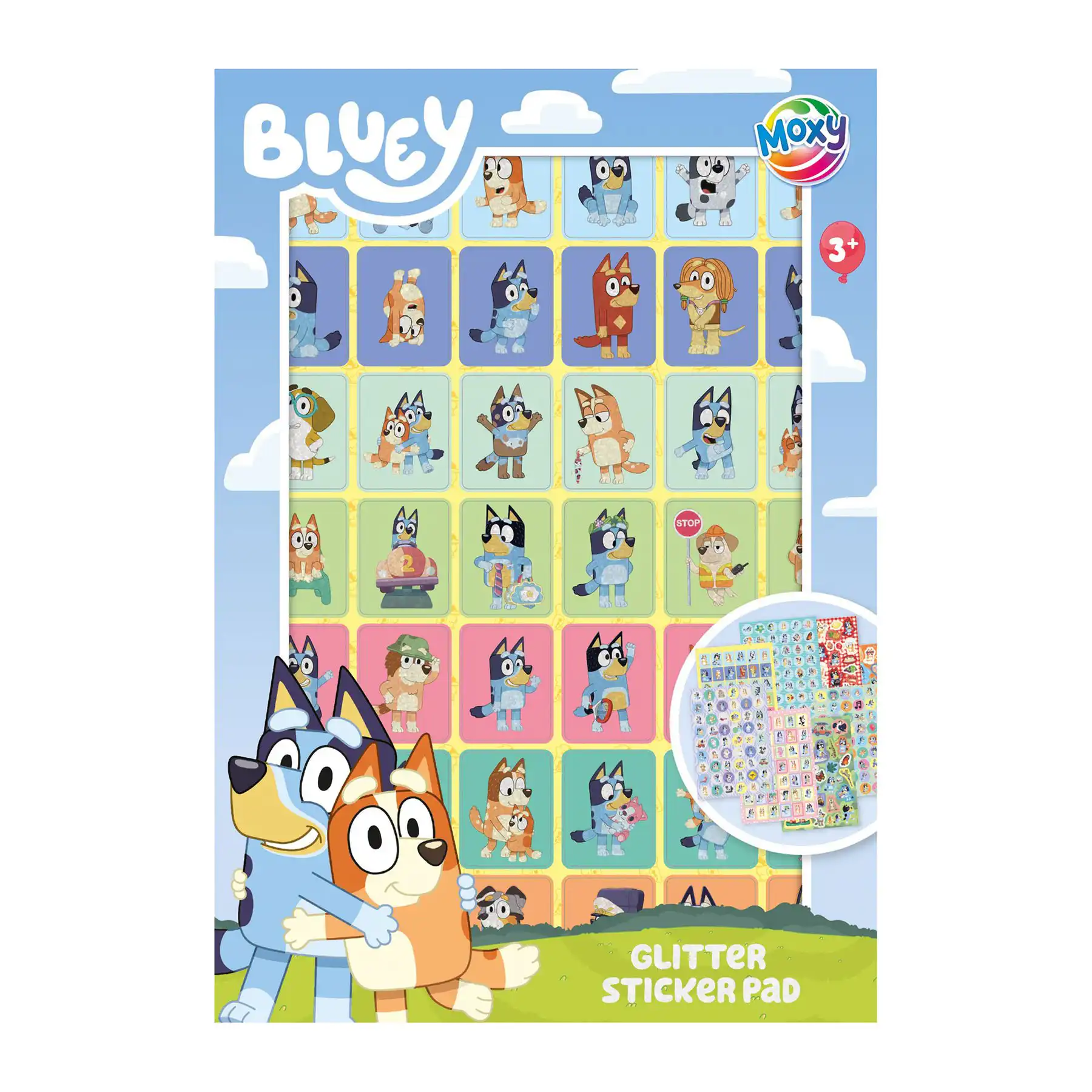 Moxy Книжка със стикери
