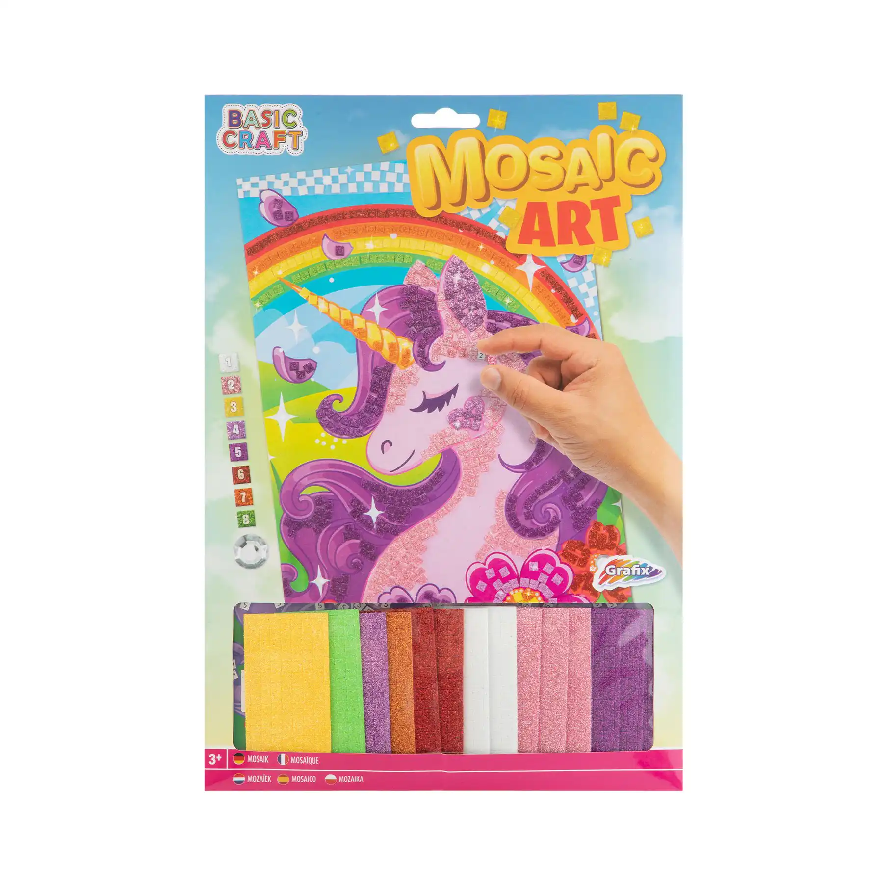 Moxy Комплект мозайка с мъниста Еднорог